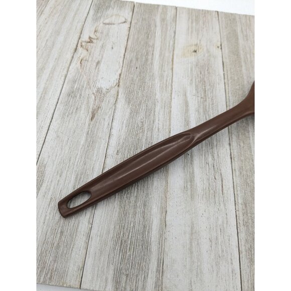 Vintage Foley #1 Brown Nylon Plastic Solid Spoon 11" - Picture 3 of 8